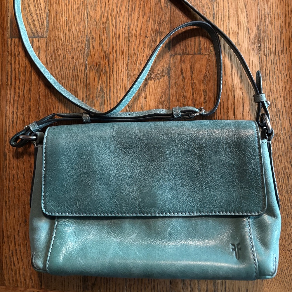 Frye crossbody leather purse.